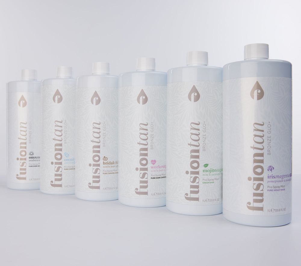 Iris Magenta Glo+ Pro Spray Tan Mist - Bottle 4 Bottle