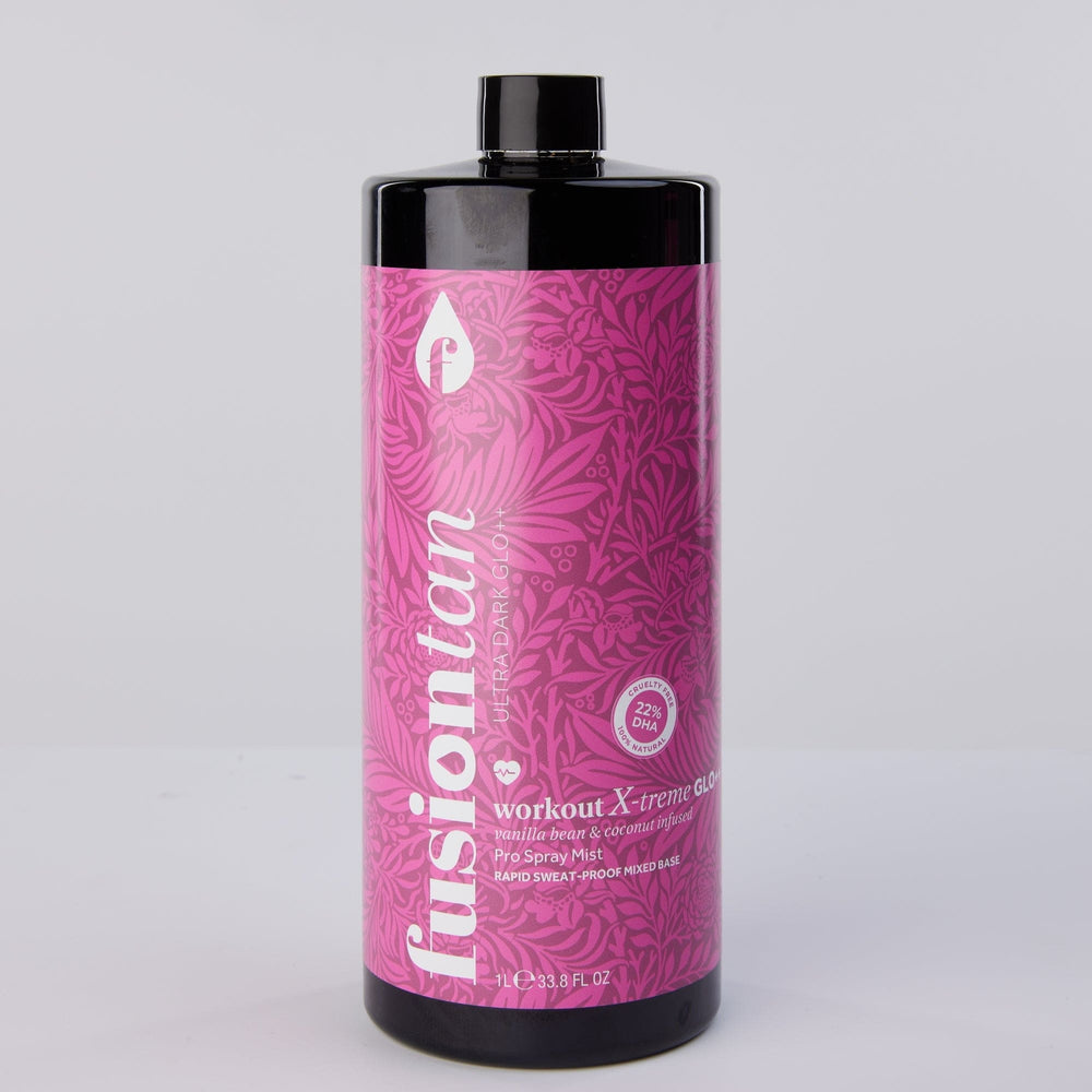 
                
                    Load image into Gallery viewer, Workout X-treme GLO++ 22% Pro Spray Tan Mist - Bottle 4 Bottle
                
            